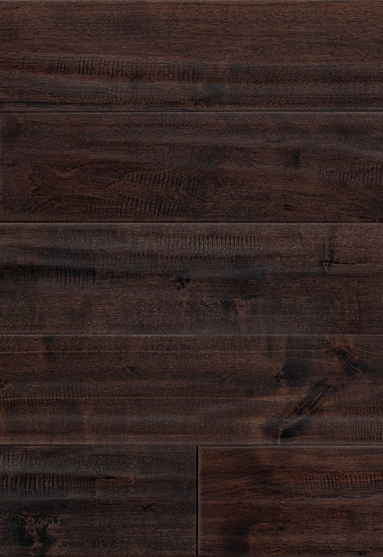 버치 120 손으로 긁힌 단단한 나무 바닥