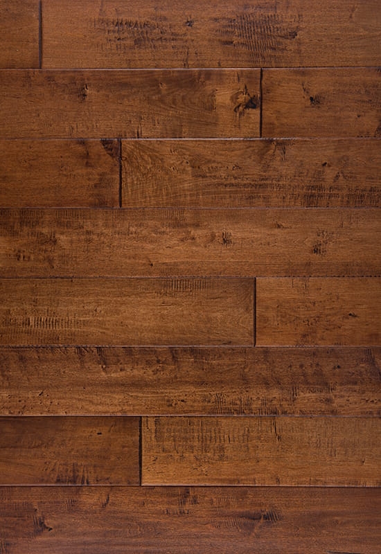 중국 메이플 125 손으로 긁힌 단단한 목재 바닥